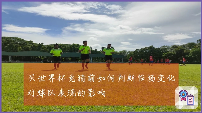 买世界杯竞猜前如何判断临场变化对球队表现的影响